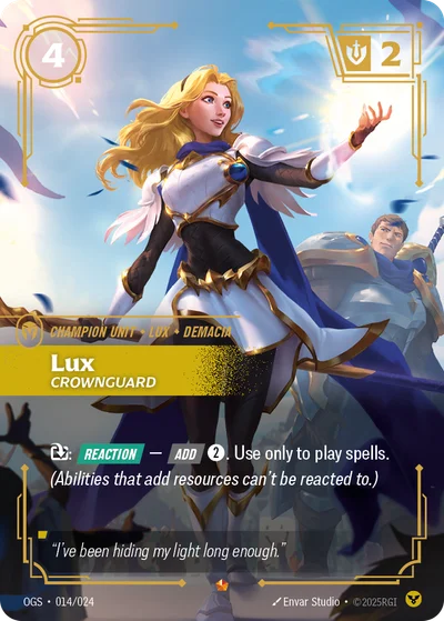 Lux, Crownguard