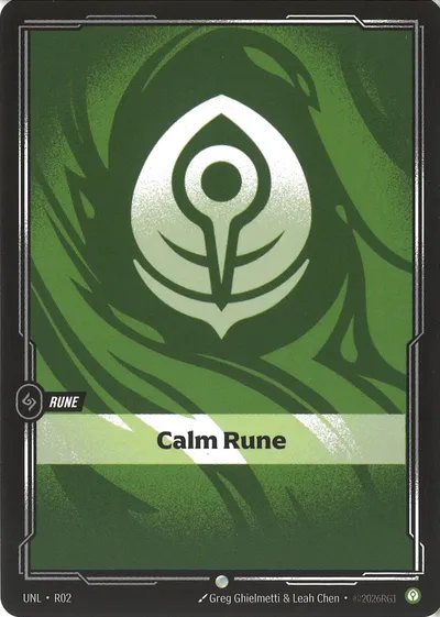 Calm Rune