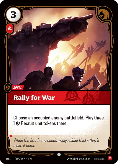 Rally for War
