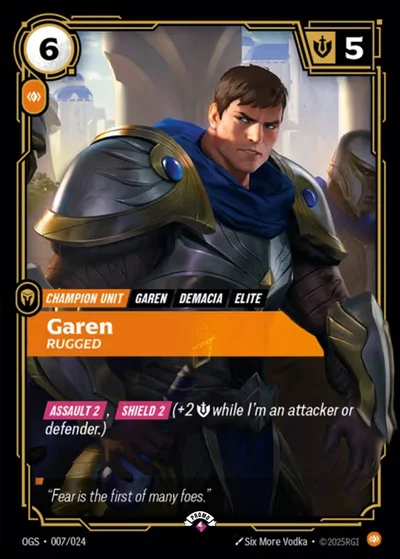 Garen, Rugged