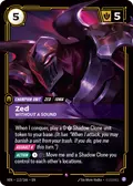 Zed, Without a Sound