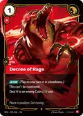 Decree of Rage