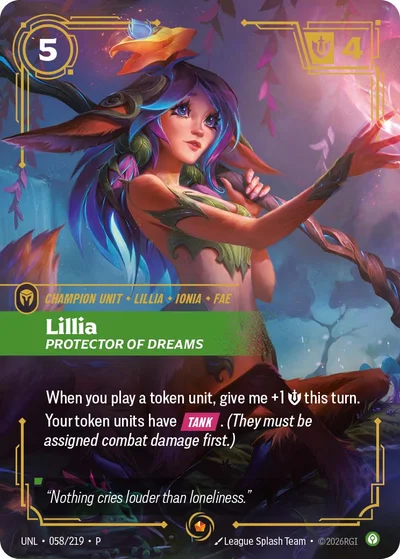 Lillia, Protector of Dreams