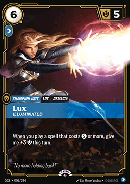 Lux, Illuminated