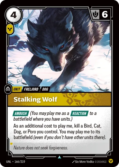 Stalking Wolf