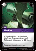 The List