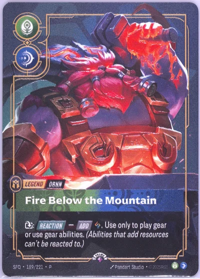 Fire Below the Mountain