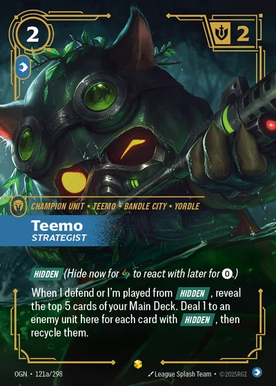 Teemo, Strategist