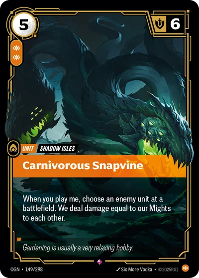Carnivorous Snapvine
