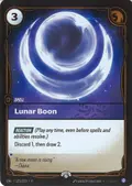 Lunar Boon