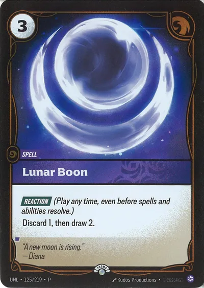 Lunar Boon