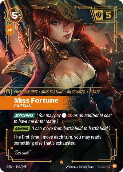 Miss Fortune, Captain