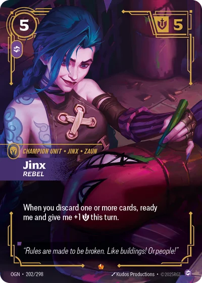 Jinx, Rebel