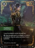 Caitlyn, Patrolling