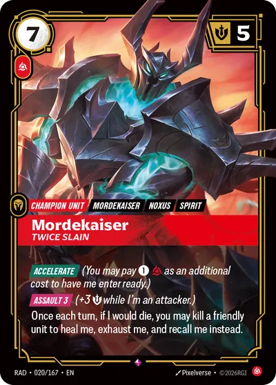 Mordekaiser, Twice Slain