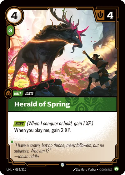 Herald of Spring
