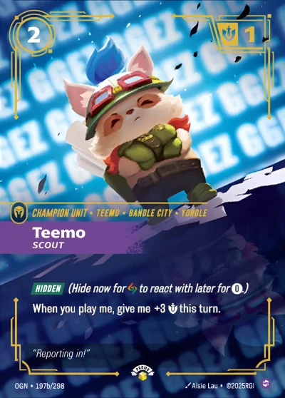 Teemo, Scout