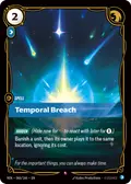Temporal Breach