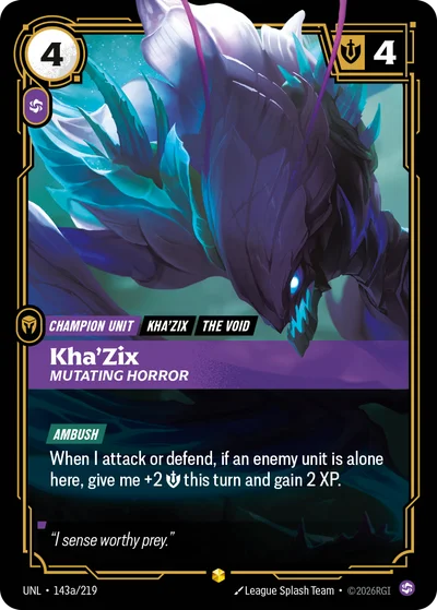 Kha'Zix, Mutating Horror