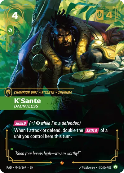 K’Sante, Dauntless