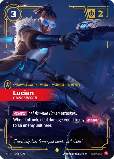 Lucian, Gunslinger