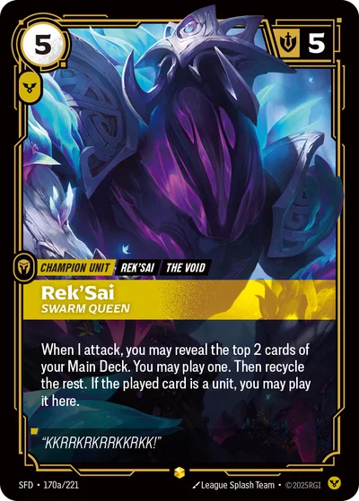 Rek’Sai, Swarm Queen