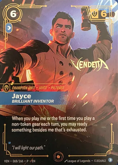 Jayce, Brilliant Inventor