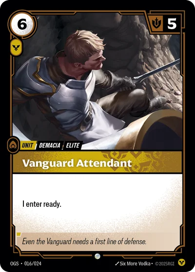 Vanguard Attendant