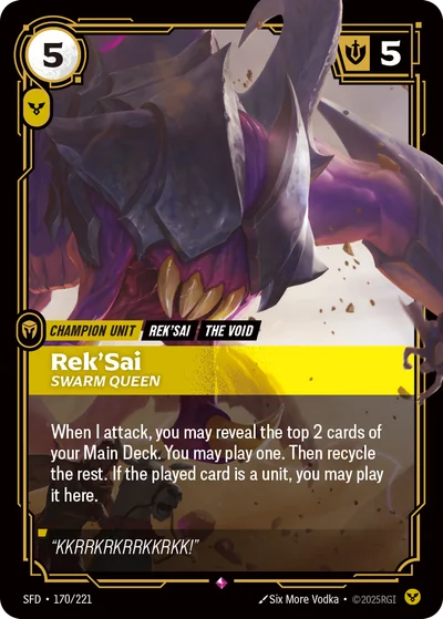 Rek’Sai, Swarm Queen