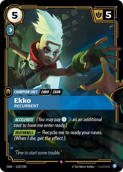 Ekko, Recurrent