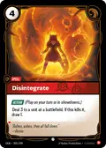 Disintegrate