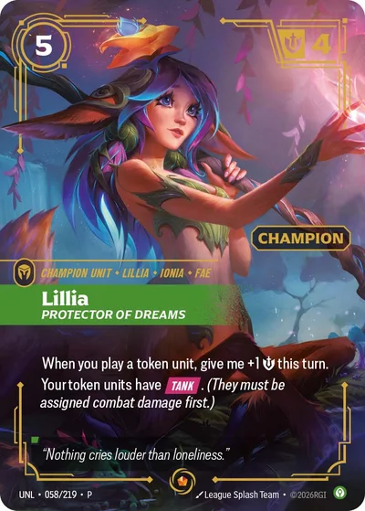 Lillia, Protector of Dreams