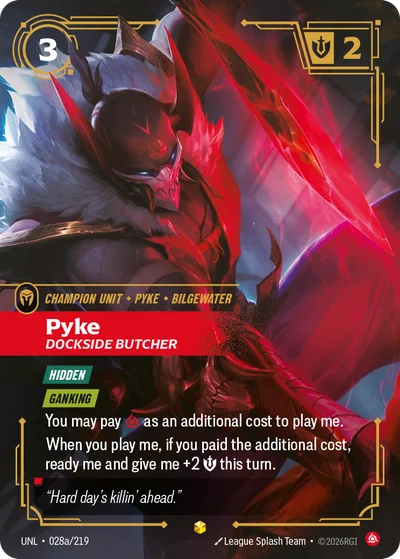 Pyke, Dockside Butcher