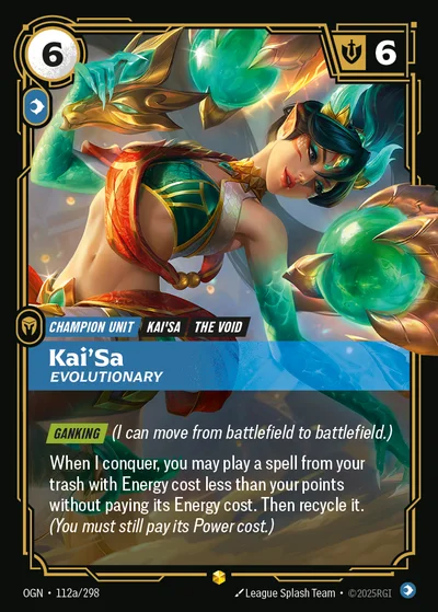 Kai’Sa, Evolutionary
