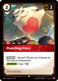 Punching Poro