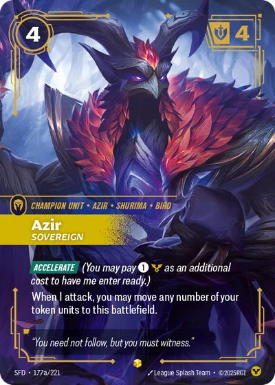 Azir, Sovereign