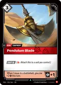 Pendulum Blade
