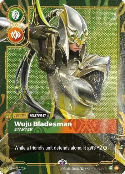 Wuju Bladesman, Starter