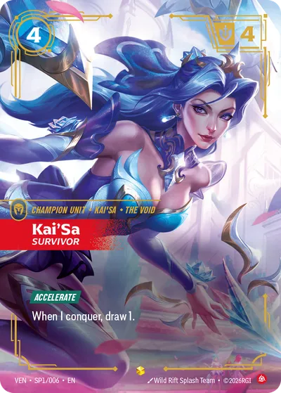 Kai’Sa, Survivor
