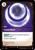 Lunar Boon