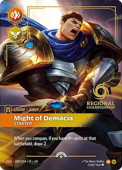 Garen, Might of Demacia, Starter