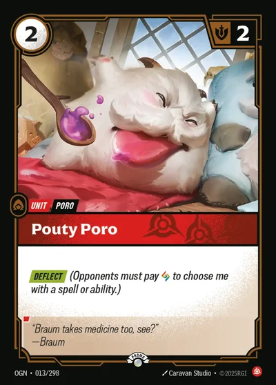 Pouty Poro