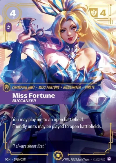 Miss Fortune, Buccaneer