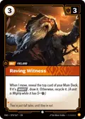 Raving Witness