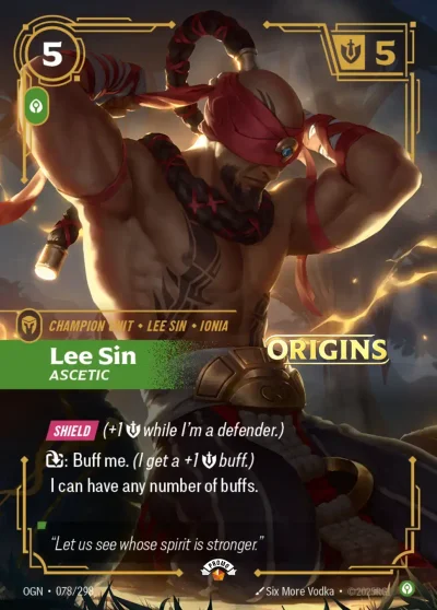 Lee Sin, Ascetic