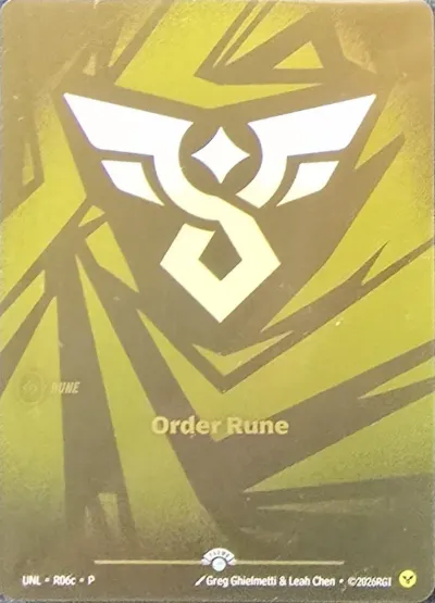 Order Rune