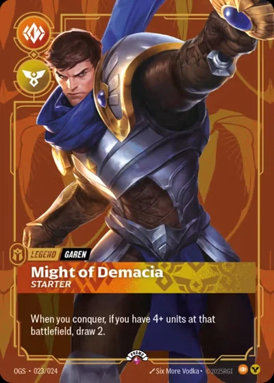 Might of Demacia, Starter