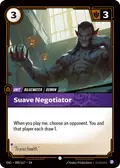 Suave Negotiator