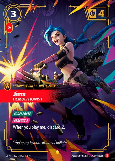 Jinx, Demolitionist