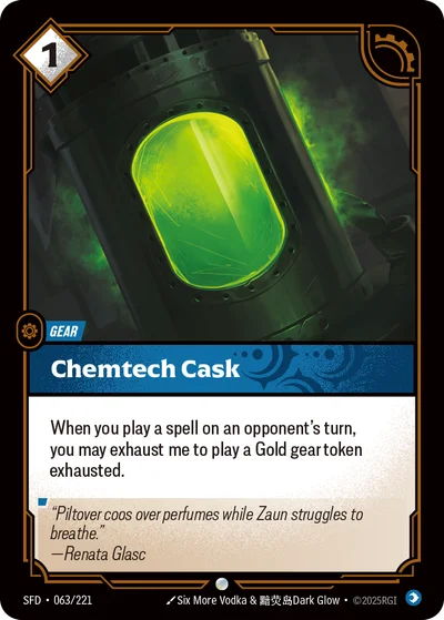 Chemtech Cask